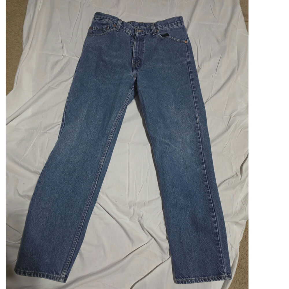 Levi's 505 Vintage Regular Fit Straight Leg Jeans W33 L30